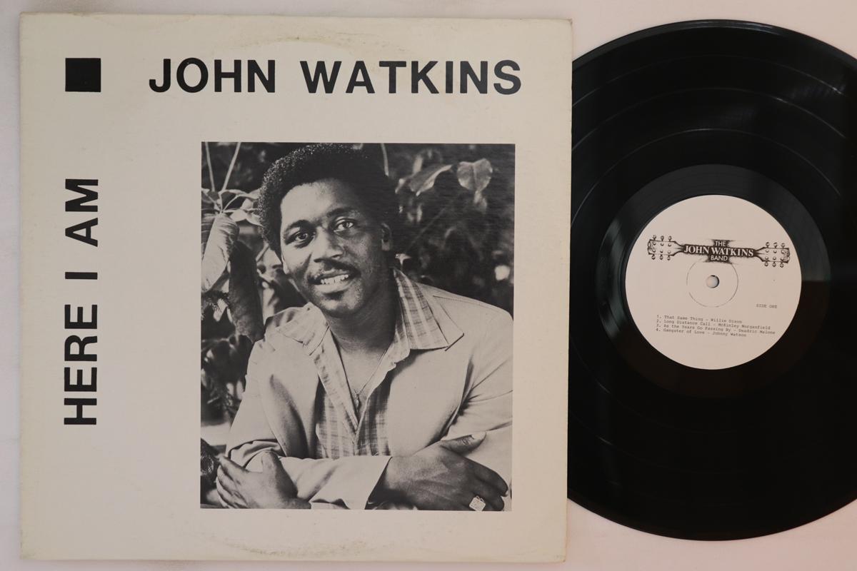 

LP Record JOHN WATKINS - Here I Am NONE NOT ON LABEL US Blues Used