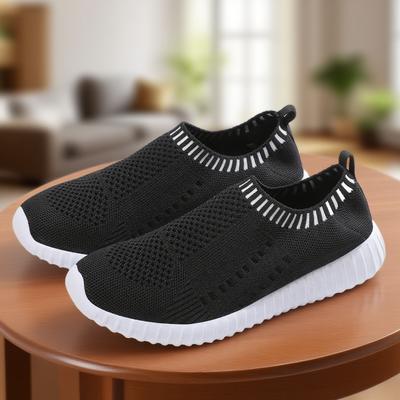 Modische Damen Mesh Atmungsaktive Freizeitschuhe Leichte und Gepolsterte Laufschuhe, Erhältlich in Mehreren Farben Walking Sportschuhe