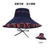 Summer wide brimmed hat double sided wearable, fisherman hat, versatile for sun protection and sun hats