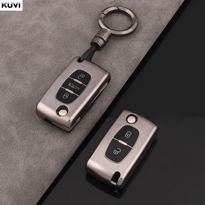 Tpu Car Flip Key Case Cover Shell Fob For Peugeot 107 207 307 308 407 607 3008 5008 For Citroen Xsara Picasso C2 C3 C4 C5 C6 C8