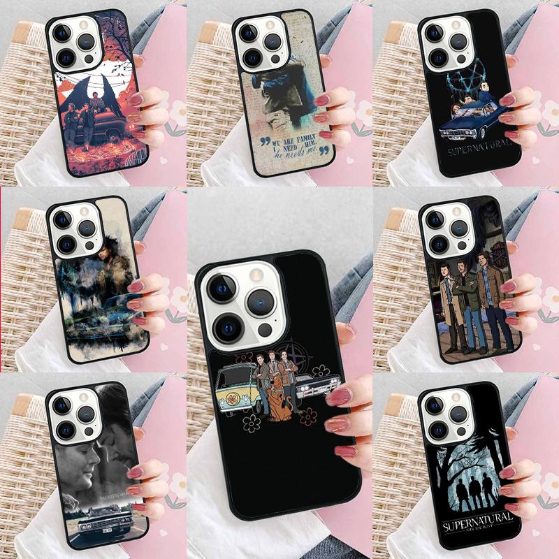 Supernatural SPN Dean Sam Phone Case For iPhone 17 Air 15 16e 14 13 Pro Max Coque 12 11 Pro Max PLUS cover