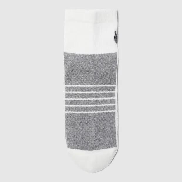 Cushioned Low Socks - Grey QR123ASC16