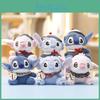 Stitch Plush Toy Keychain With Scarf And Trench Coat Design For Kids And Collectors