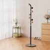 Simple new Chinese floor coat rack single pole hanger bedroom living room entrance hanging clothes rack
