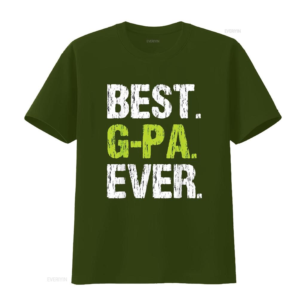 Best G Pa Ever Family Cool Funny Gpa T Shirt vintage Washed Stylish Breathable Slightly Unisex Comfortable