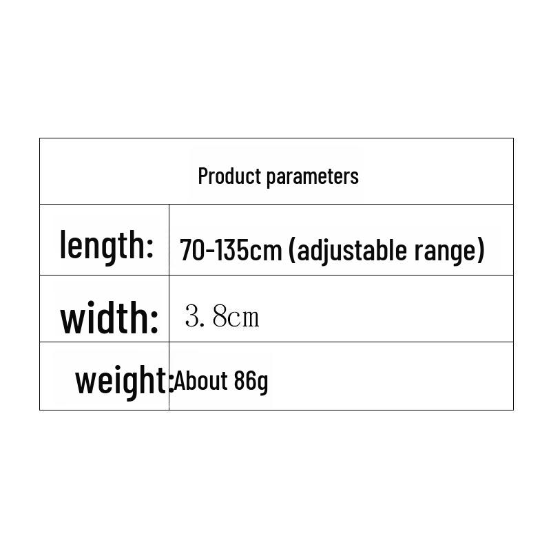 Wide Adjustable Canvas Shoulder Bag Strap - 3.8cm, DIY Accessory, Free Shipping