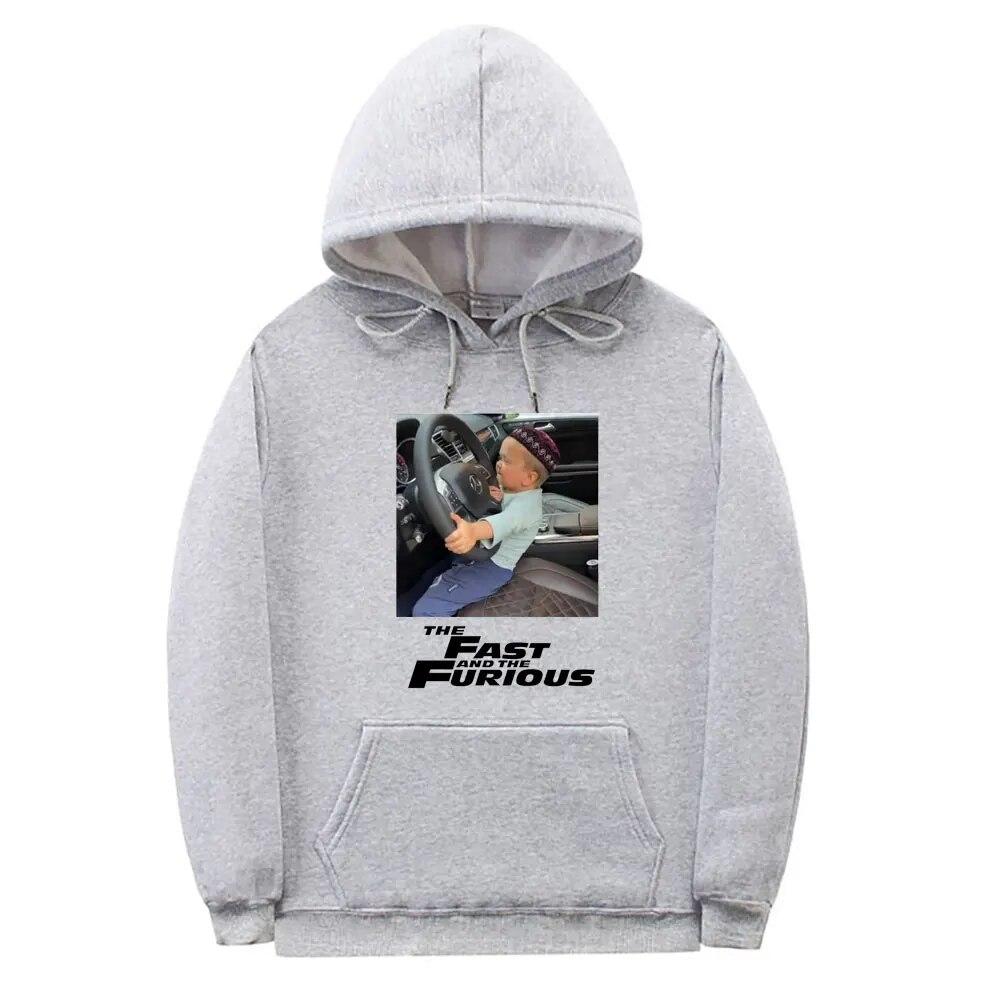 Hasbulla Fighting Meme Hoodies Mini Khabib Blogger Print Unisex Women Hoodie Hooded Sweatshirts Pullovers Unisex Tracksuit Clothing