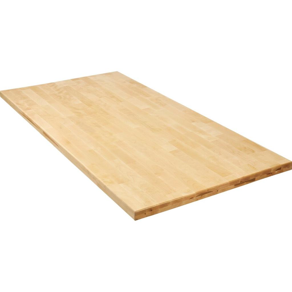 Table Top Solid Wood Desk Top 47.2" x 29.5" x 1.5" Rectangular Maple Wood