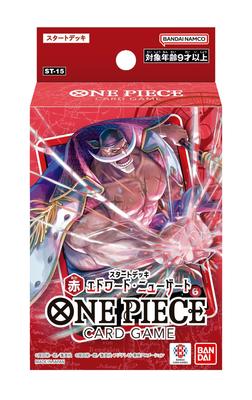 Bandai Jogo de Cartas ONE PIECE Baralho Inicial Vermelho Edward Newgate [ST-15]