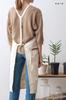Apron Work Apron 53230 Beige W80 X H90cm [Posh Living]