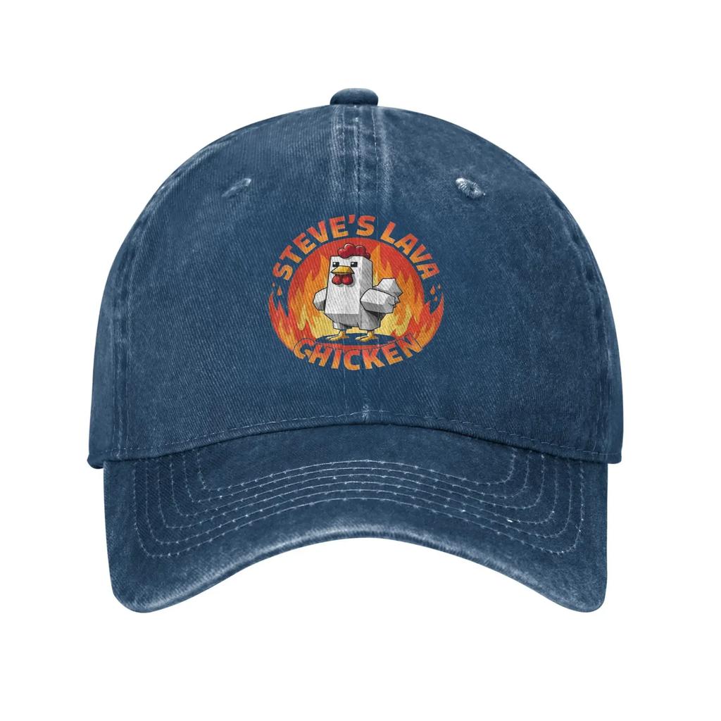 Steve's Lava Chicken Lässige Baseballkappe Outdoor Sport Hip Hop s Sommer Hohe Qualität Damen Herren y2k Lustige Baseballkappen