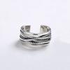 Copper Twisted Wire Twist Ring For Women Gift Irregular Geometry Jewelry Accessories Dropshipping