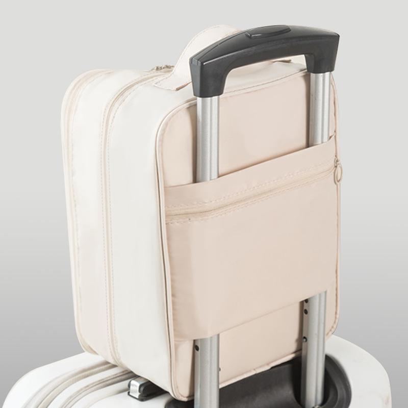 Portable Three-Layer Dustproof Shoe Storage Bag - Easy Carry, Handheld, for Outdoor Travel