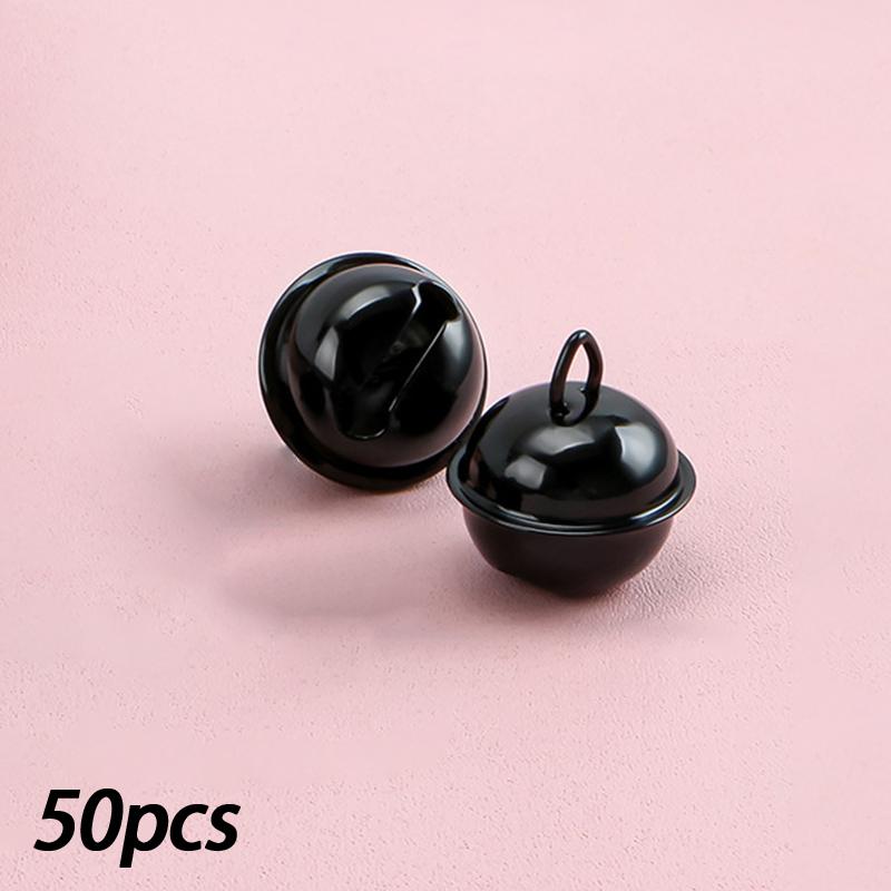 Clochettes Colorées 14/18/22mm Petit Pendentif Accessoires Porte-clés DIY Clochettes Rondes pour Animaux (50 pièces)