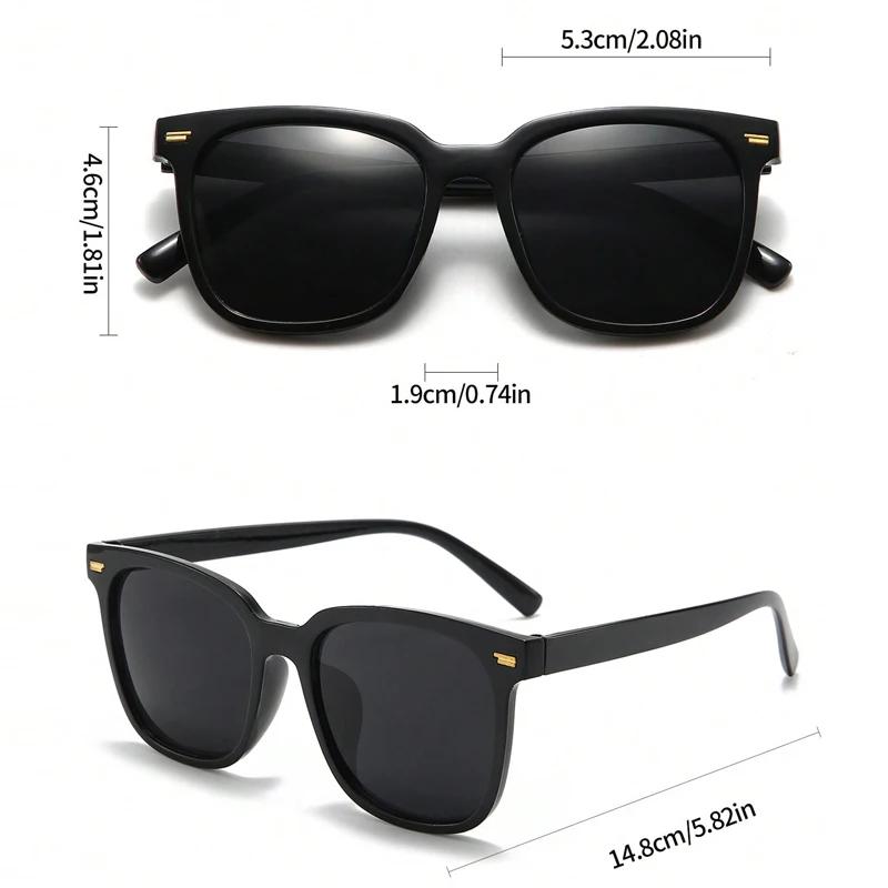 Vintage Square Sunglasses Women Men Luxury Brand Oversize Round Sun Glasses Female Small Eyewear  for Male Female