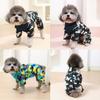 Thick Pet Puppy Jumpsuit Clothes Winter Warm Dog Coat Jacket For Small Dogs Waterproof Camouflage Chihuahua Pug Overalls Costume