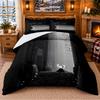 Hollow Knight Pattern Bedding 3Pcs Set Bed Sheet And Pillowcases For Indoor Bedroom