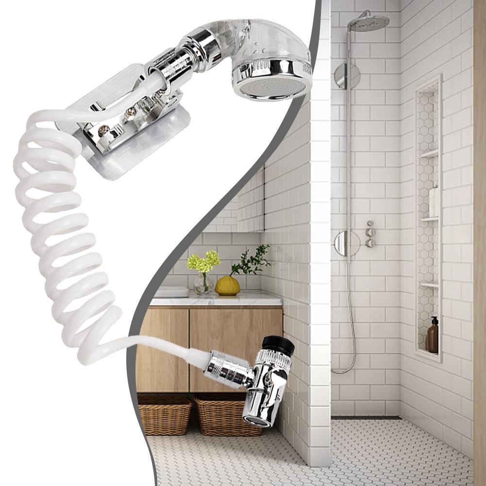 Shower Faucet Set Attachment External Faucet Sprayer Handheld
