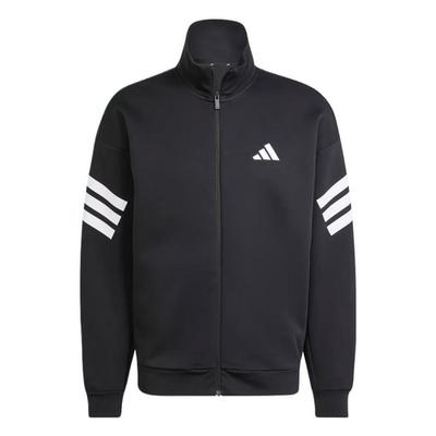 Future Icons 3-Streifen Trainingsjacke Herren Schwarz JD4885