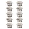 Strong Adhesive Hat Hooks 10pcs Durable Wall Mounted Hooks for Hanging Hats Caps and Light Accessories Suitable for Various Surfaces