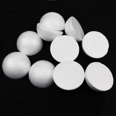 10 Stück weiße Modellier-, Bastel-, Polystyrol-Schaumstoff-Kugeln, Kugeln, Kinder, Basteln, Dekoration, DIY, 100 mm