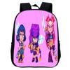 Printed Witch Hunters Huntrix Kpop Kindergarten Bag, Cartoon 12-inch Backpack Lightweight