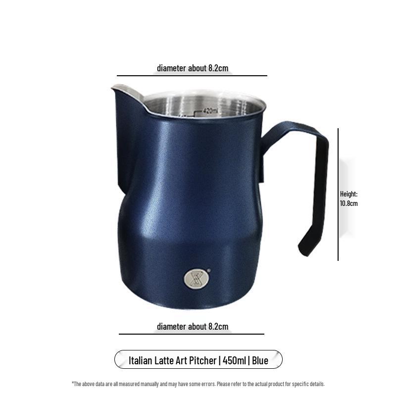Stainless Steel Latte Art Pitcher: Milk Frothing Cup for Coffee Art