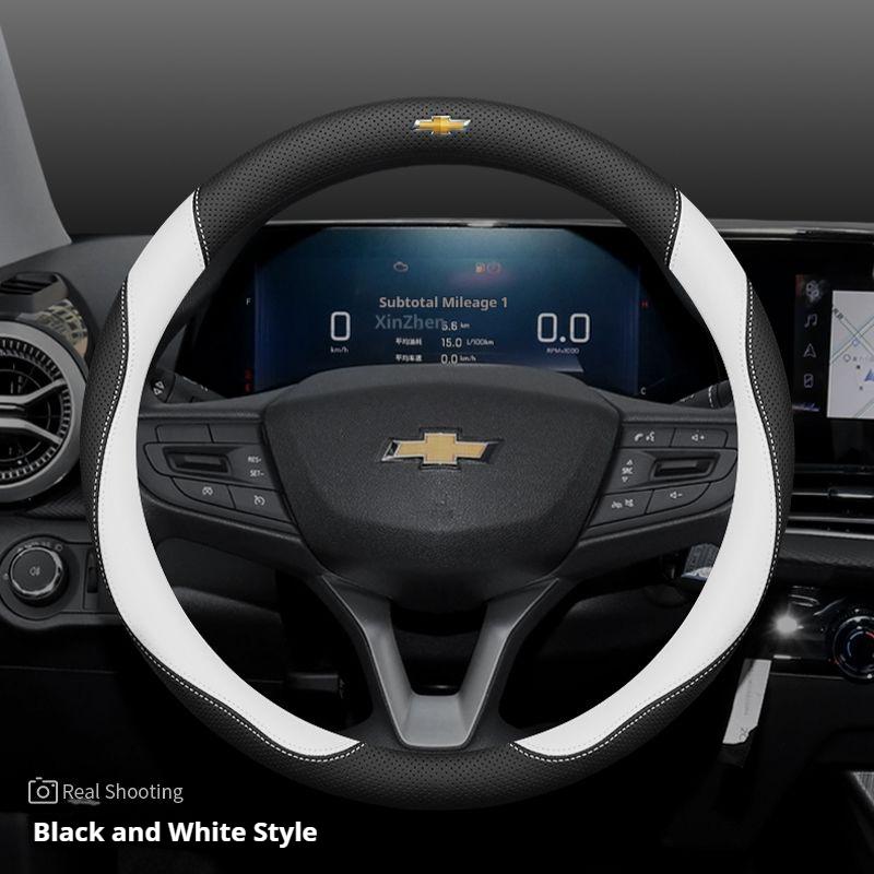 Leather Car Steering Wheel Cover for Chevrolet Corsa Groove Impala Matiz Beat Volt 1 Optra Lacetti Malibu Xl Epica Accessories