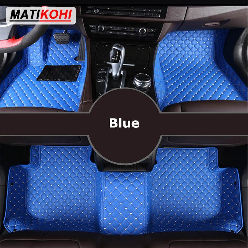 MATIKOHI Custom Car Floor Mats For Skoda KAMIQ Auto Carpets Foot Coche Accessorie