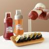 1pc Leak-Proof Refillable Sauce Squeeze Bottle - PVC-Free Plastic Kitchen Container with Precision Control for Salad Dressing, Tomato Sauce, Honey Jam