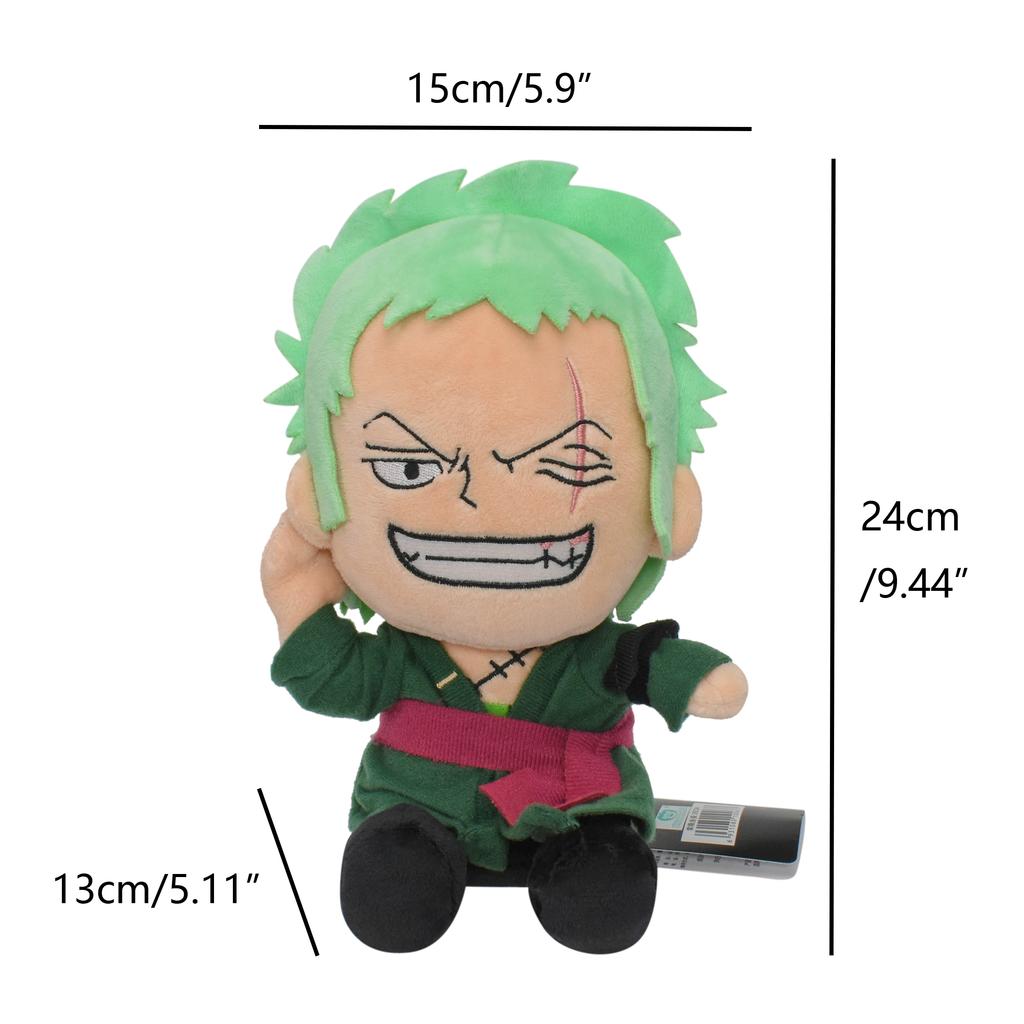 One Piece Original Plush Toy Luffy Chopper Ace Roronoa Zoro Cartoon  Anime Cute 8 Inch Stuffed Doll for Kids Xmas Gifts 20CM