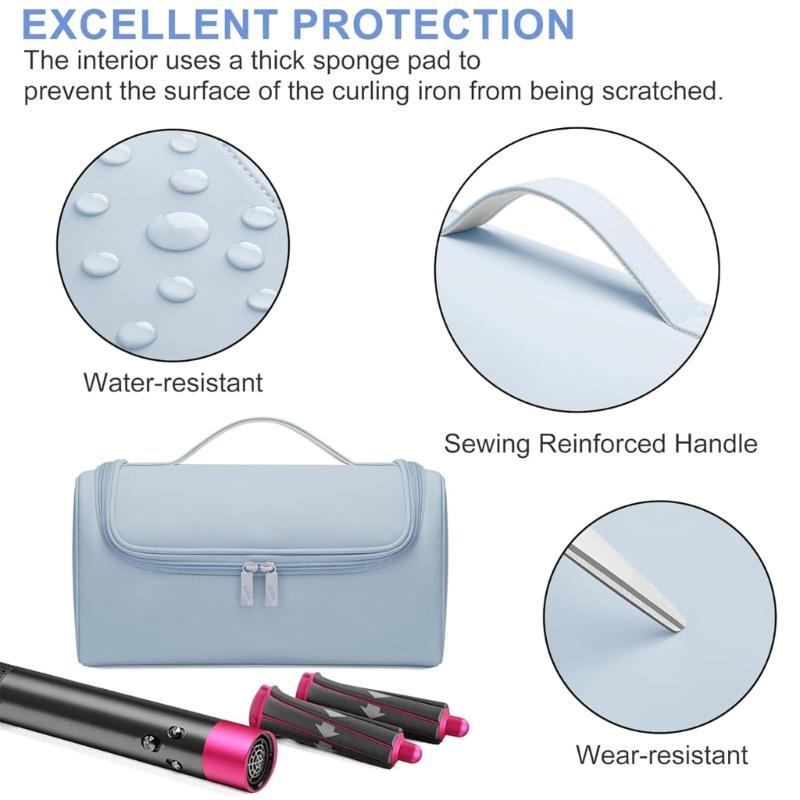 Multipurpose Holding Bag For Blow Dryer And Styling Tools Water Resistant Polyester Fabric Hair Dryer Carry Bags