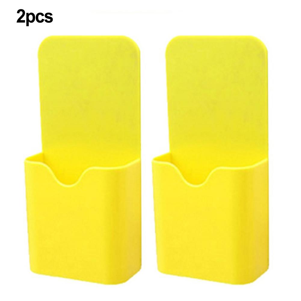 1PC Plastic Magnetic Pen Holder Pencil Cup Marker Storage Box For Refrigerator Whiteboard Locker Home Office Supplies