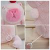 Cute Wagging Tail Capybara Doll Plush Cartoon Capybara Doll Fluffty Animal Doll  Birthday Gift