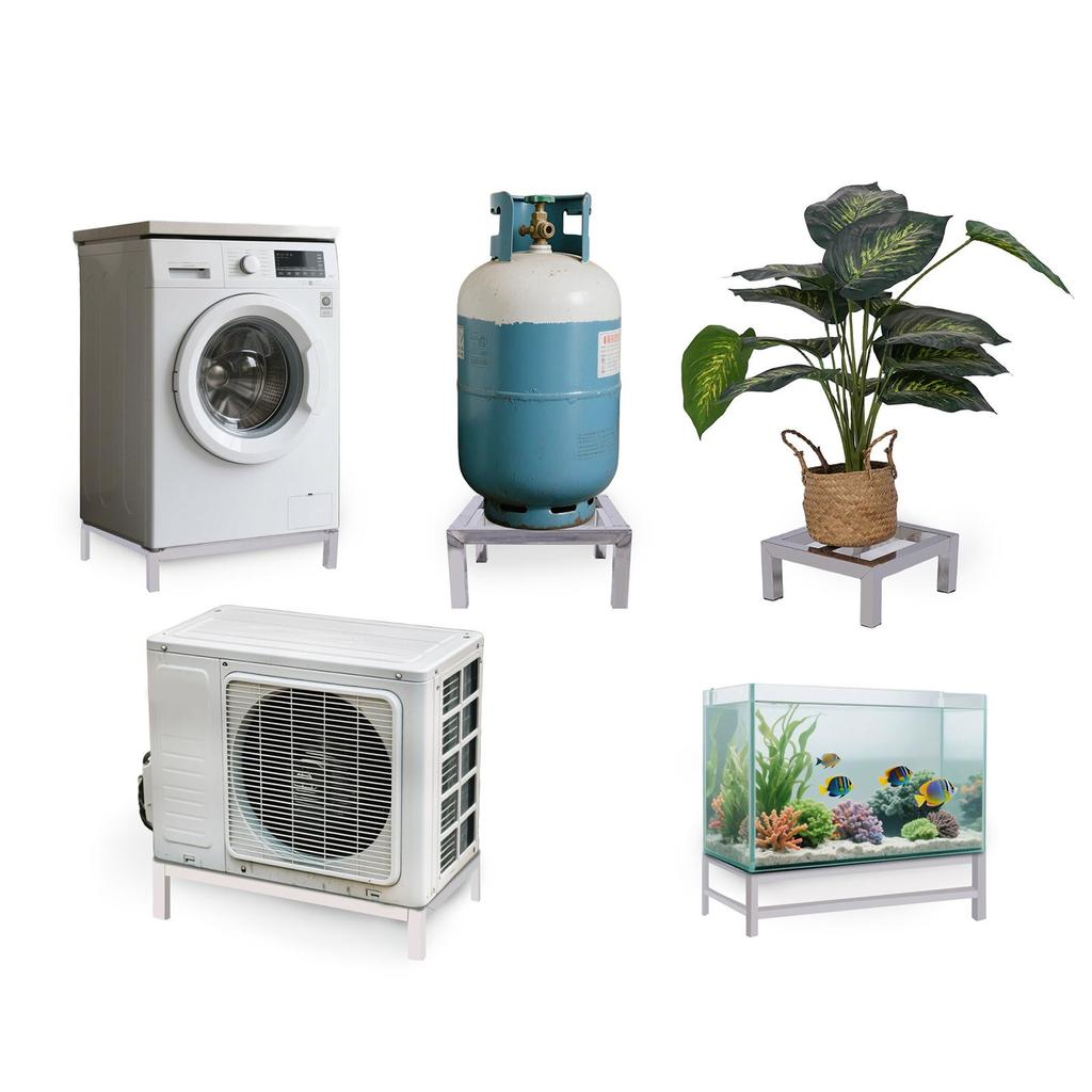 Durable Metal Rack Shelf Storage Stand Stainless Steel Floor Rack for Office Basement Supermarket Shop