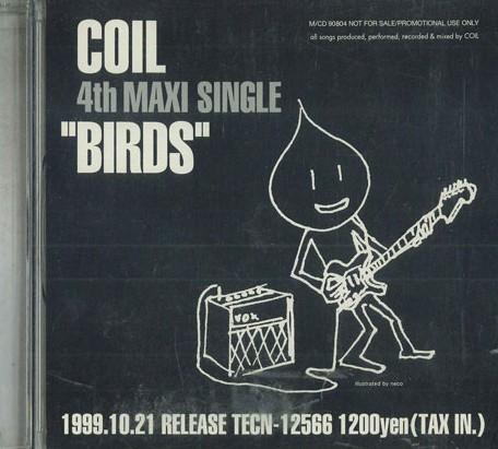 

CD COIL - Birds Sample CD90804 TEICHIKU Japan Japanese Pop/Rock Used