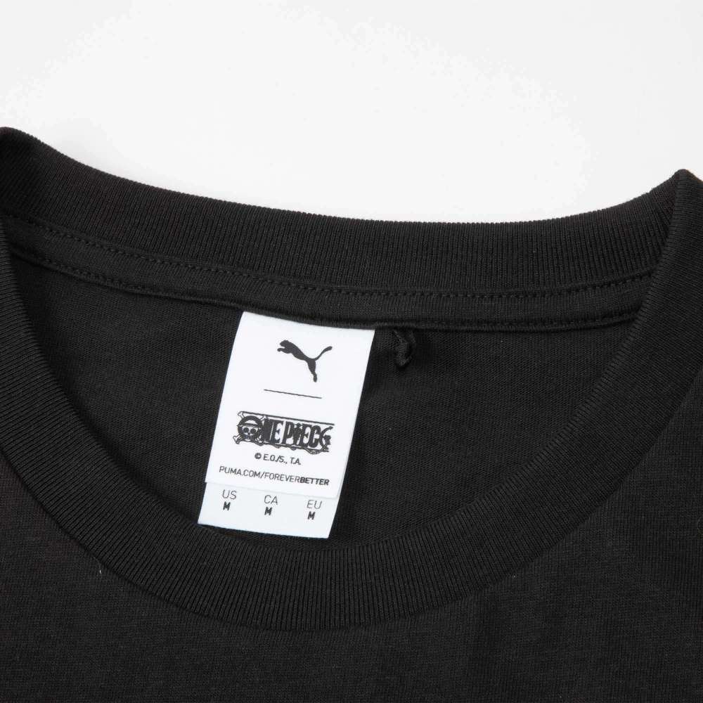 Puma X One Piece Graphic Short Sleeve T-Shirt Unisex Tops Black 624665-01