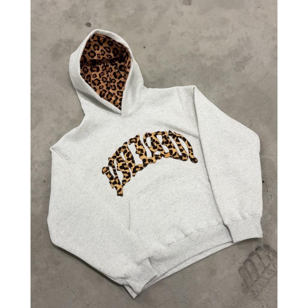 STREETRICH Patch Embroidery 2dílné sady Dámské oblečení Street Fashion Hip Hop Retro Dvoudílné sady Dámské oblečení Volné Neformální Mikina s Kapucí