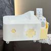Space Saving Tissue Box Large Capacity Napkin Dispenser Home Decoration Desktop Storage Box  Office
