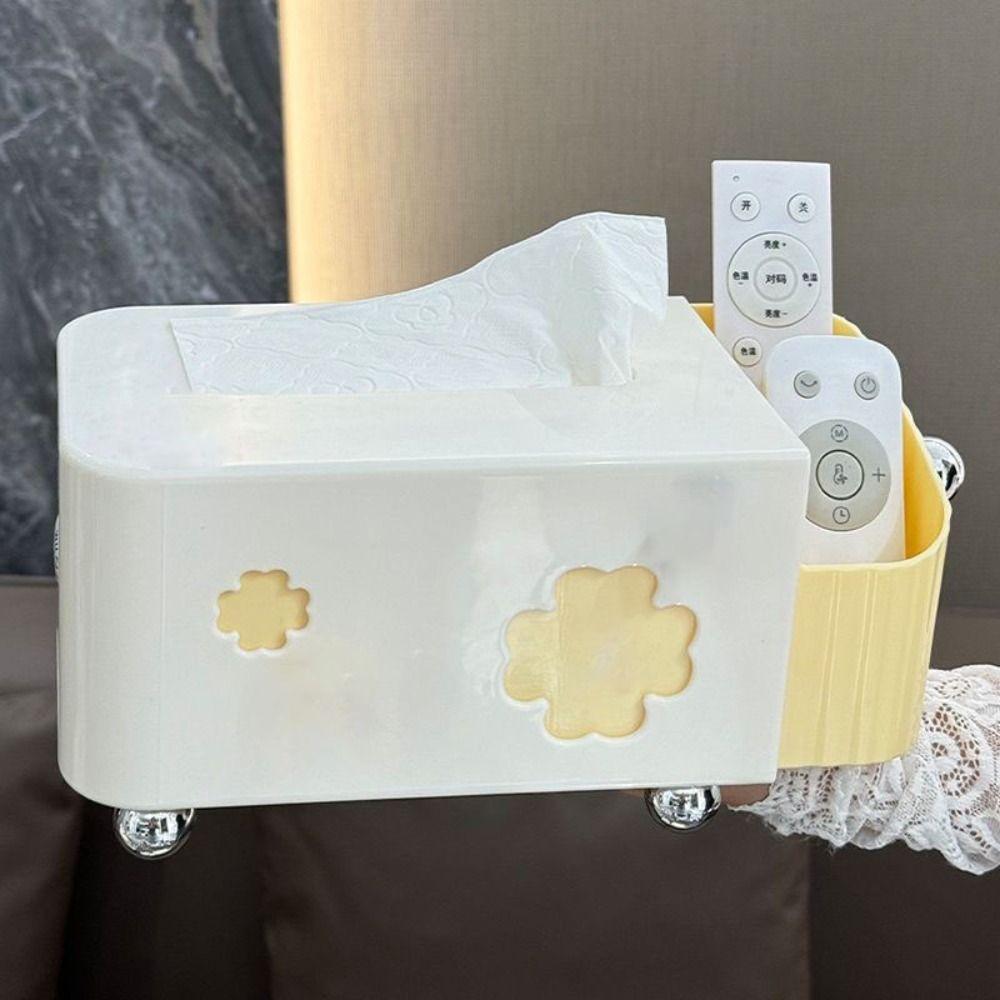Space Saving Tissue Box Large Capacity Napkin Dispenser Home Decoration Desktop Storage Box  Office