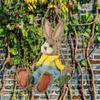 Animal Craft Decorative Ornament Swing Figurine Woven Collection Sculpture Cute for Wedding Balcony