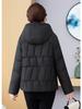 Women’s Short Hooded Windproof Thicken Warm Winter Jacket