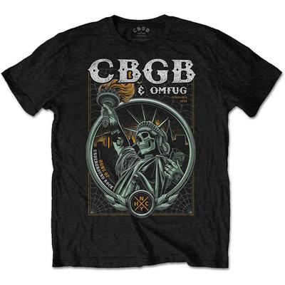 CBGB Liberty T-Shirt Black New Unisex T-Shirt