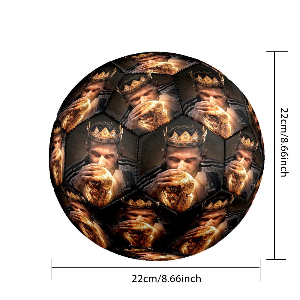 Messi 10 Number Football Legend Messi 10 Number Size 5 Football Machinestitched Indooroutdoor Training And Matches Surprise Collection Gift