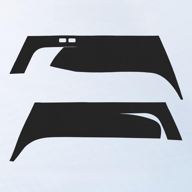 Suitable for Tesla Model Y trunk cushion, protective stickers on both sides of the panel, anti scratch stickers, interior modifi