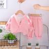Kids Casual Long-Sleeve Set, Comfortable Daily Wear Outfits