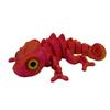 Multi-color Gradient 3D Printing Lizard Multi-joint Simulation Lizard Figurine  Children Toy