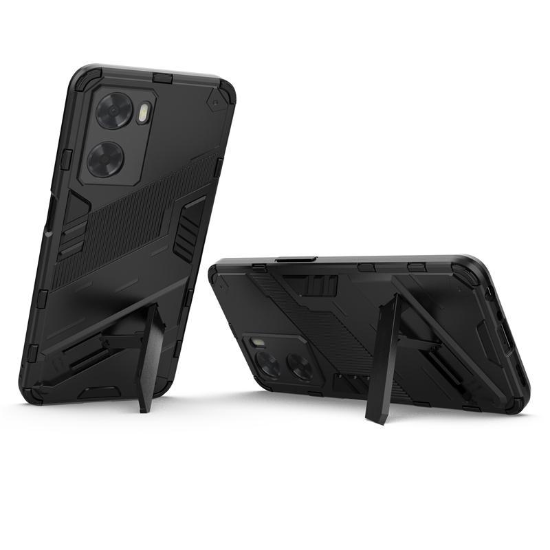 Phone Holder Case For Oppo A57S Case Bumper Anti-knock Armor Full Cover For Oppo A57S Case For Oppo A57S A77 A57 A96 A76 A54 A74