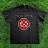 NUEVO Camiseta con Logo Rojo de Dream Theater Manga Corta Camiseta Negra de Algodón Camiseta Unisex