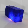 444 Ct NATURAL Sapphire BLUE Earth Mined Huge Rough CERTIFIED Loose Gemstone AZQ-170